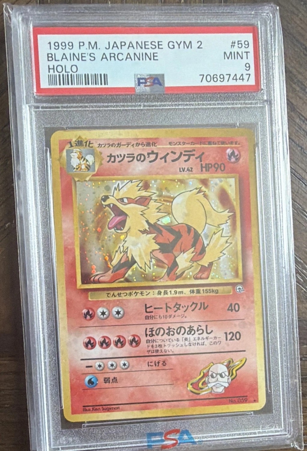 BLAINE'S ARCANINE