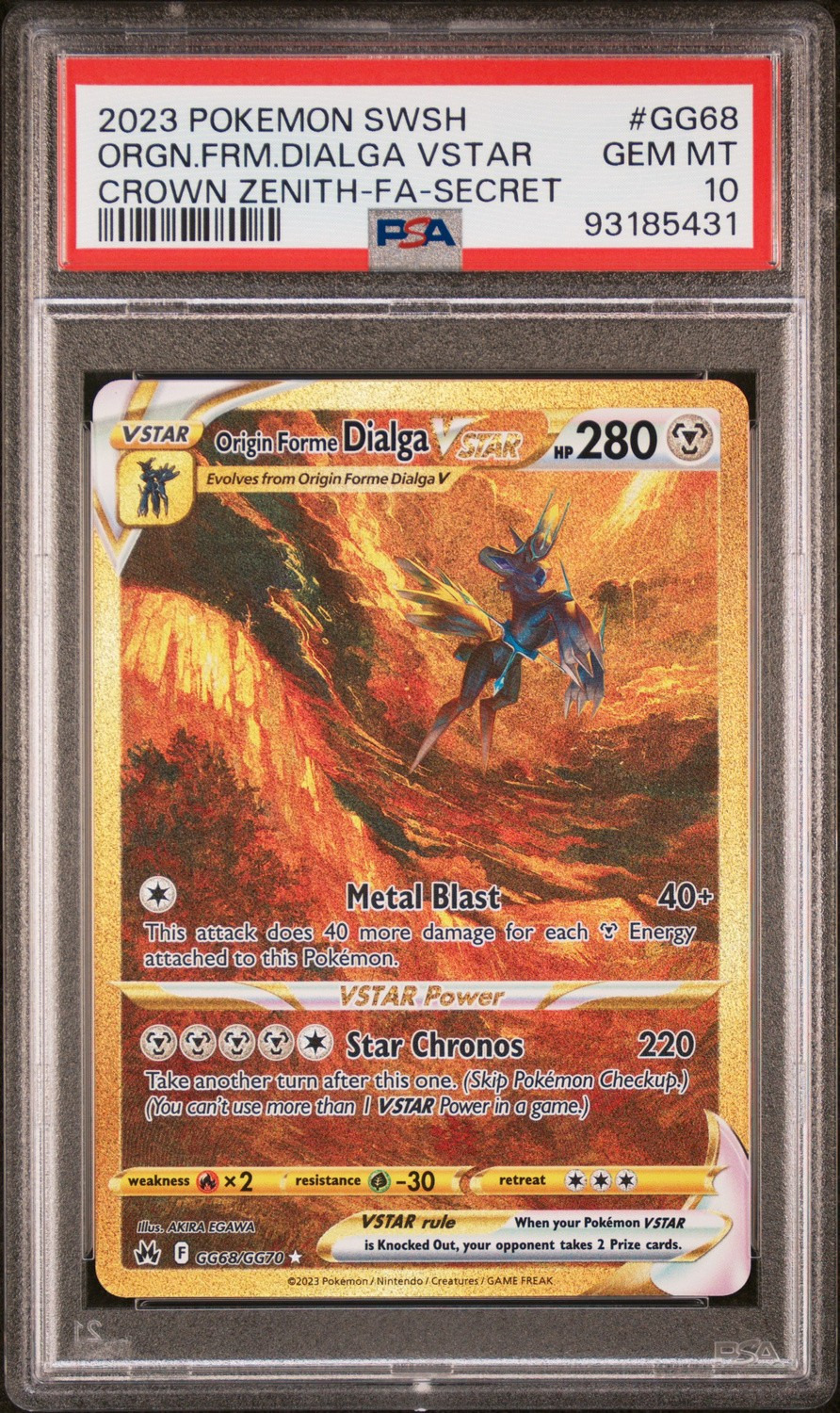 Origin Forme Dialga VSTAR
