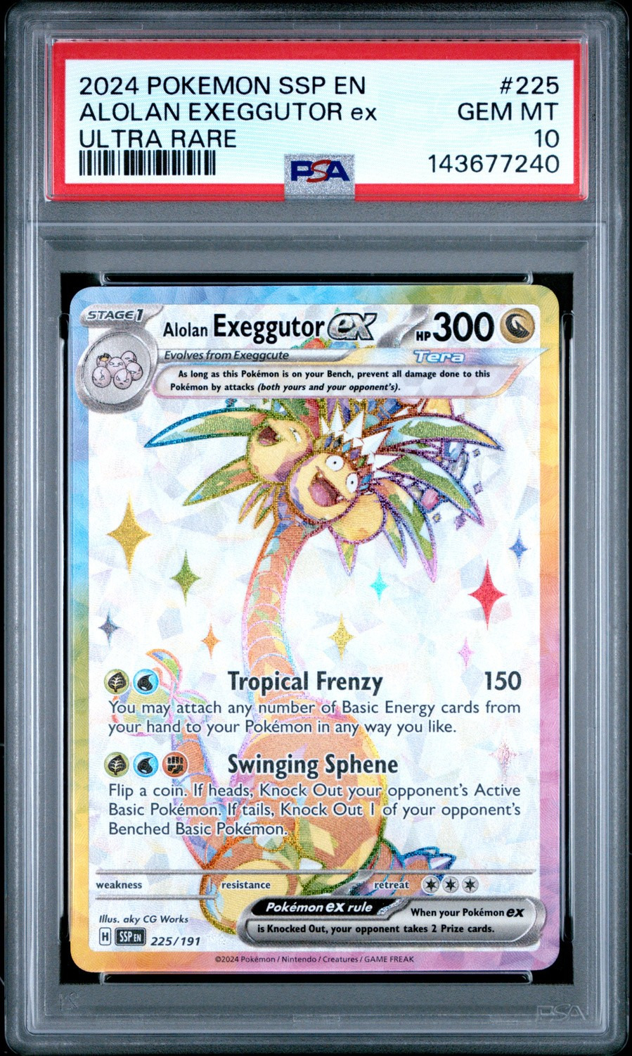 Alolan Exeggutor ex