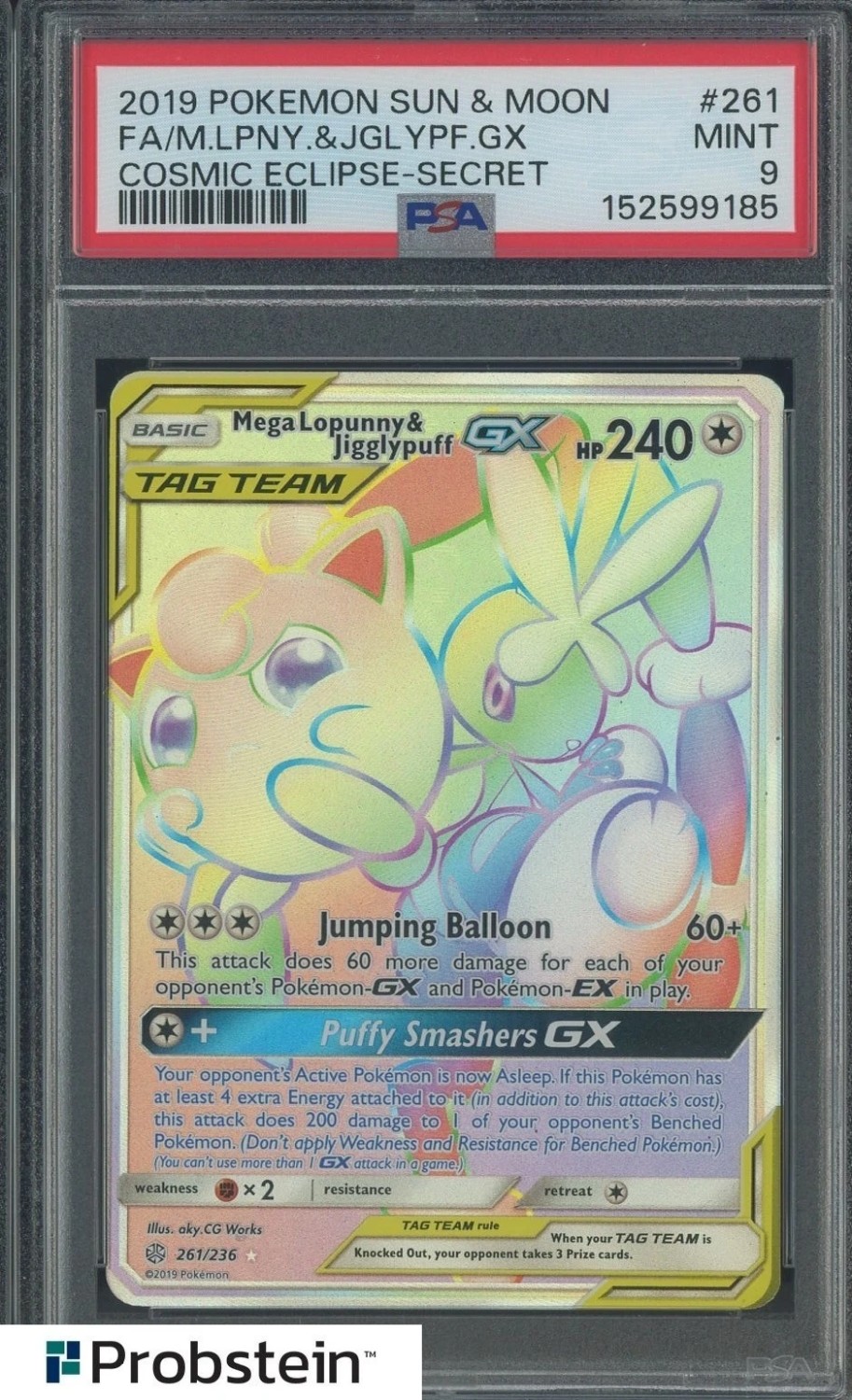 Mega Lopunny & Jigglypuff GX