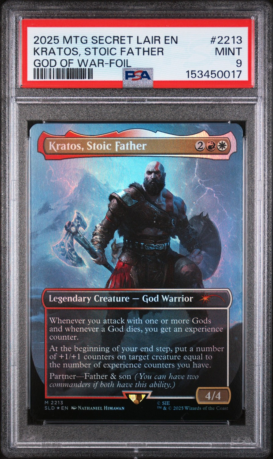 Kratos, Stoic Father