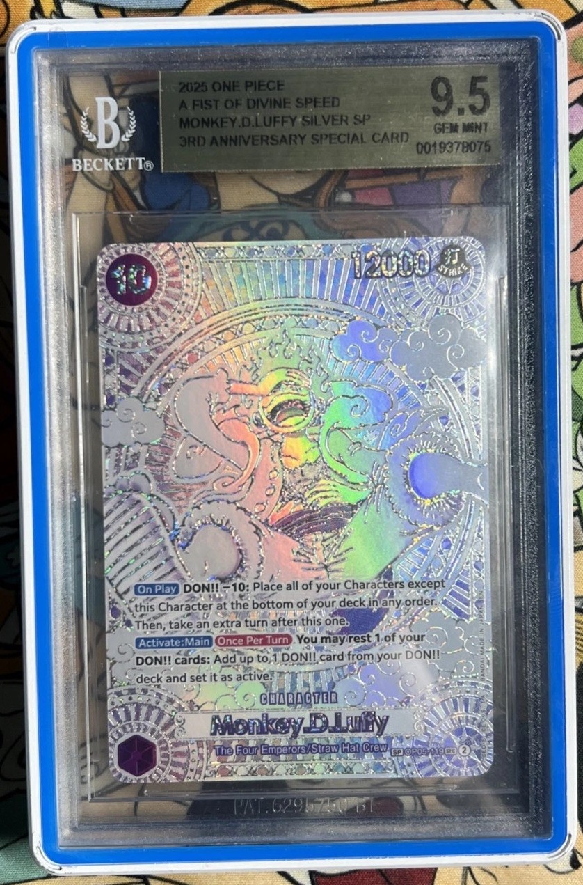 Monkey.D.Luffy SILVER SP/(3rd Anniversary Special Card)