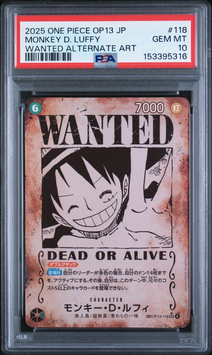 MONKEY D. LUFFY