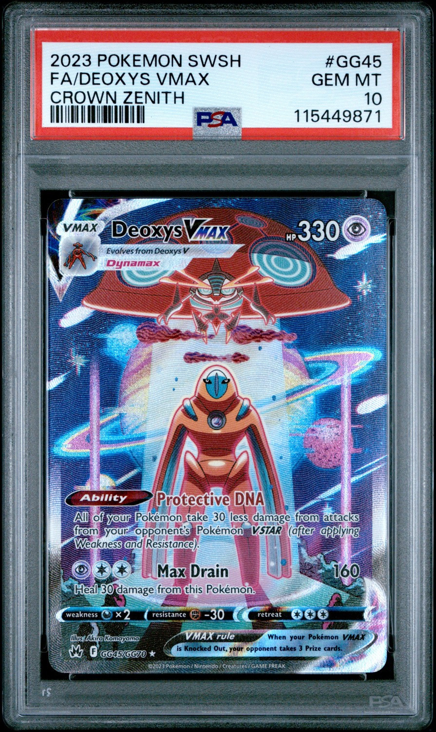 FA/DEOXYS VMAX