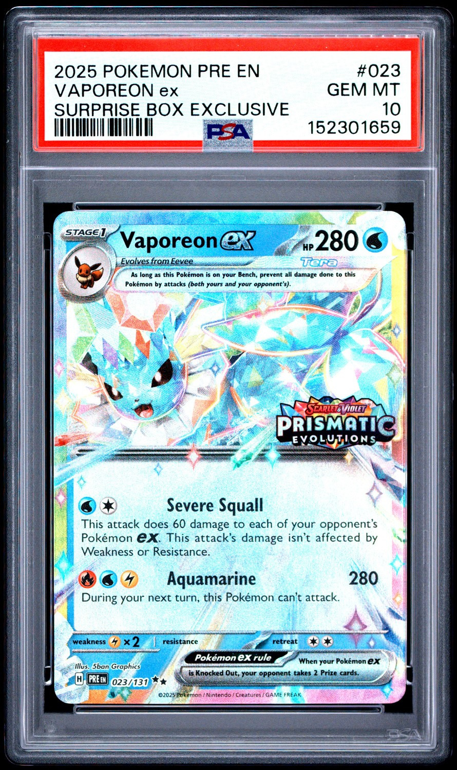 VAPOREON ex