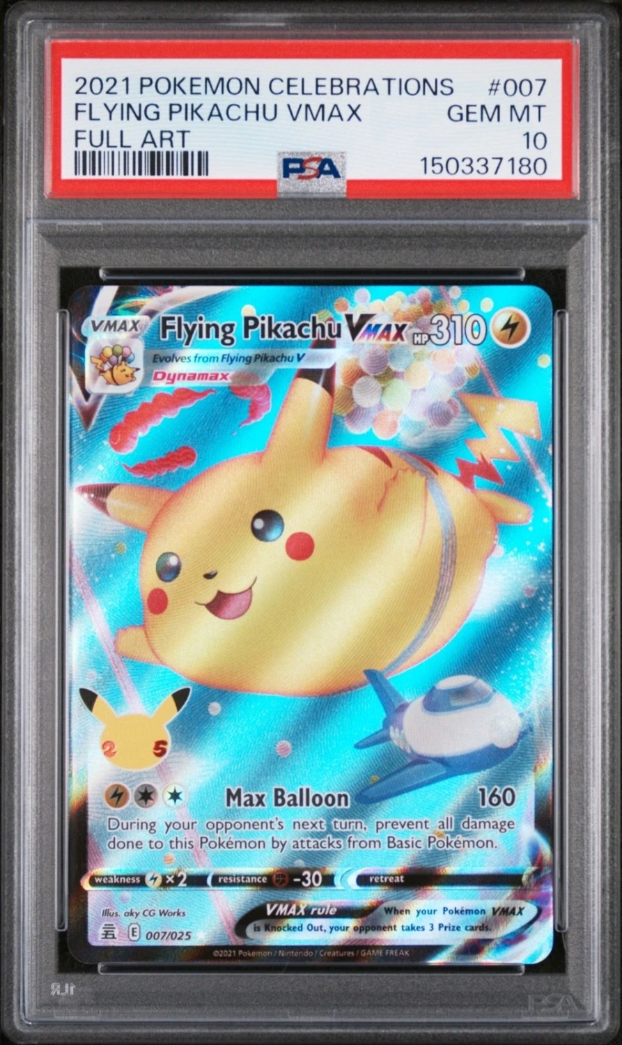 Flying Pikachu VMAX