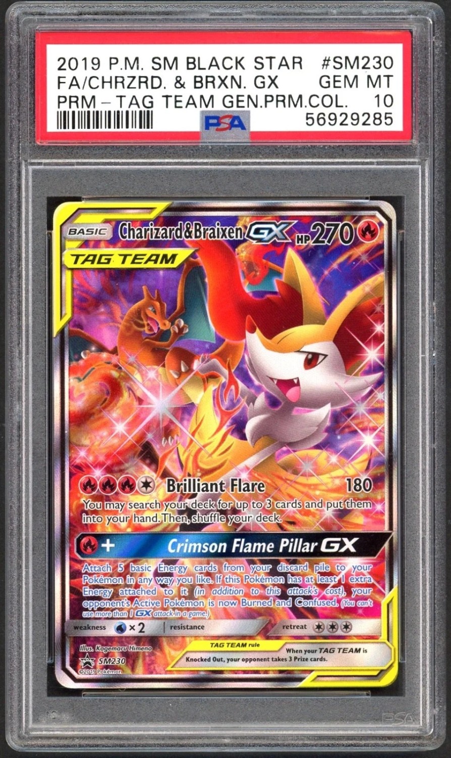 Charizard & Braixen GX