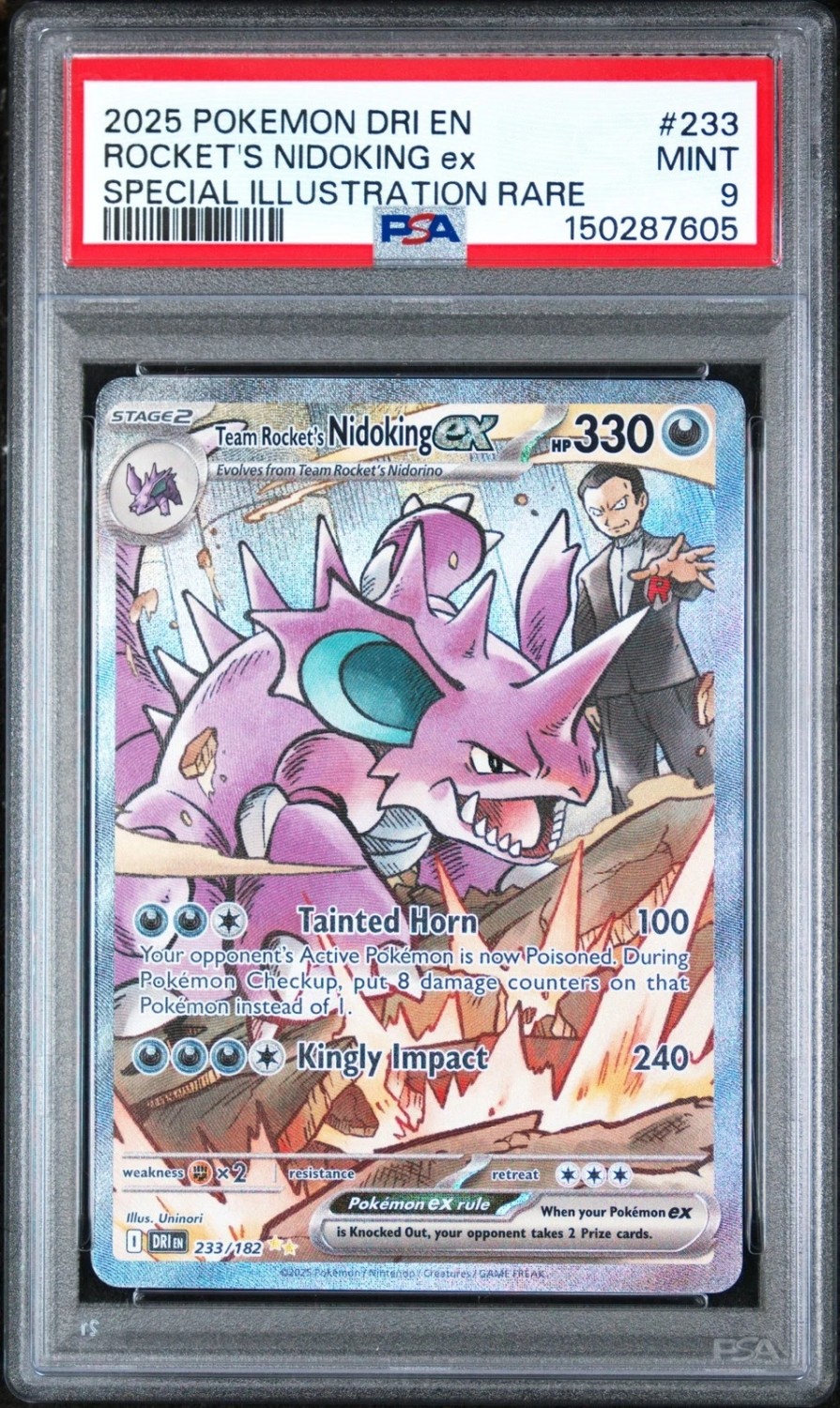 ROCKET'S NIDOKING ex