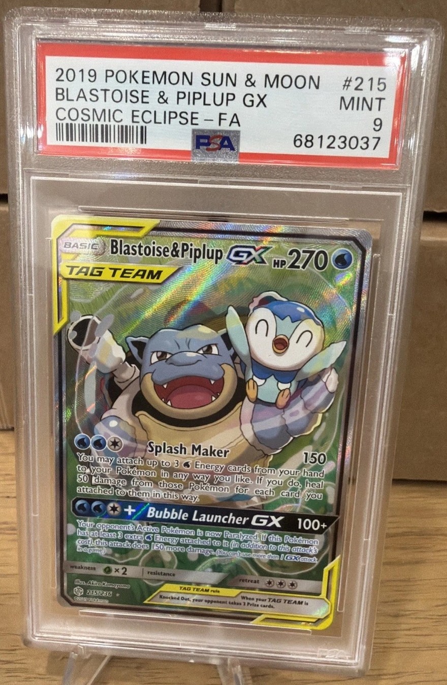 Blastoise & Piplup GX