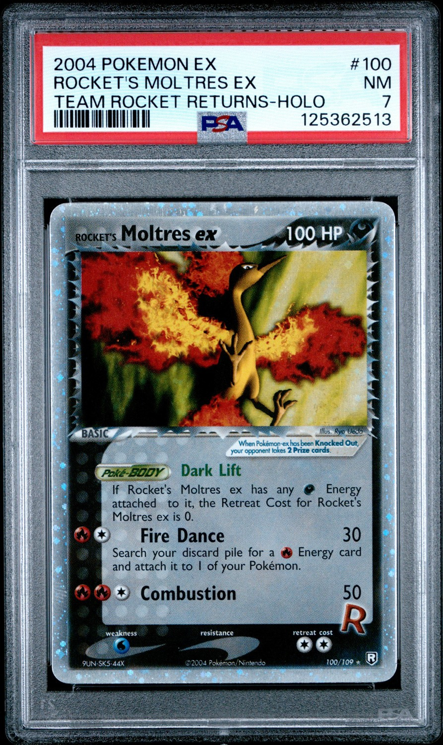 Rocket's Moltres EX