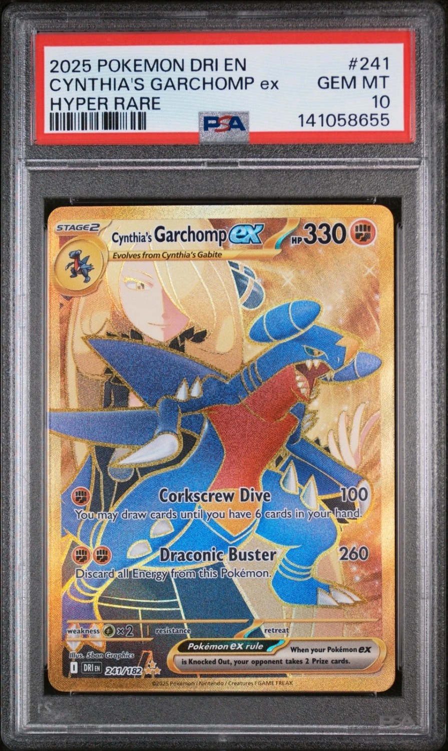 CYNTHIA'S GARCHOMP ex