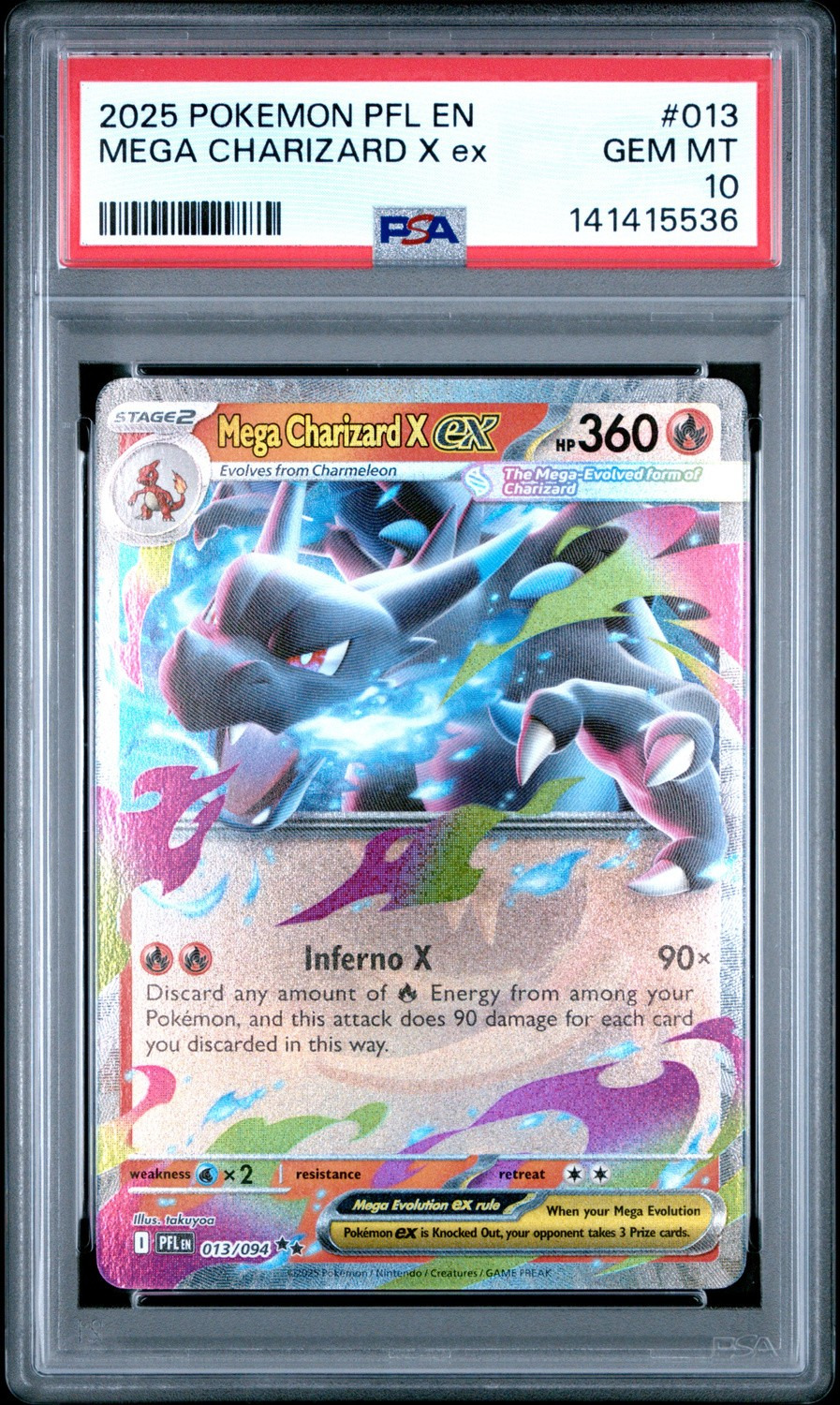 MEGA CHARIZARD X ex