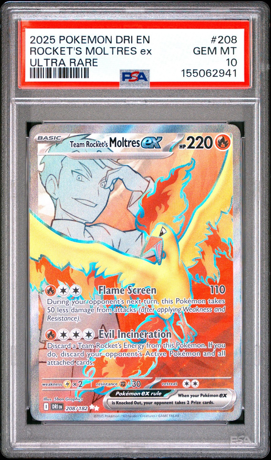 ROCKET'S MOLTRES ex