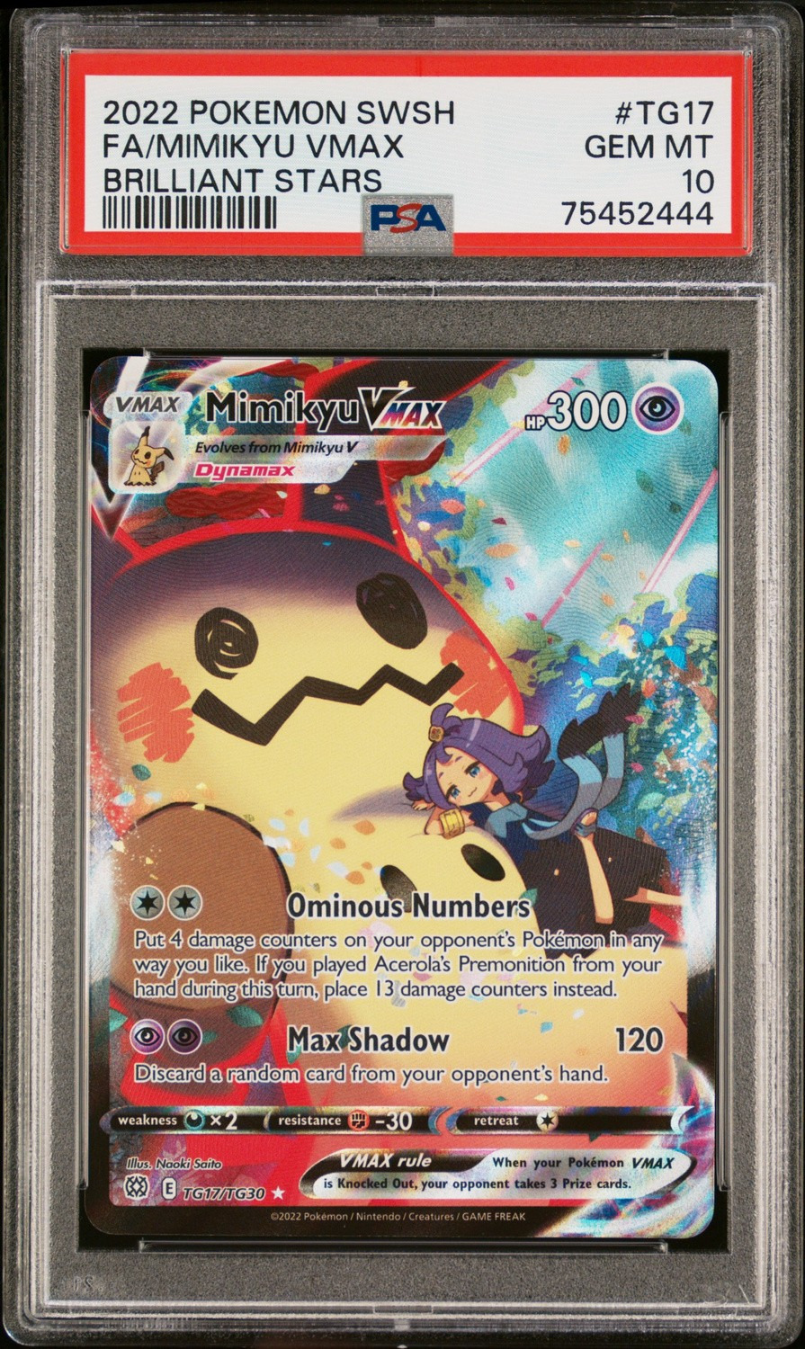 FA/MIMIKYU VMAX