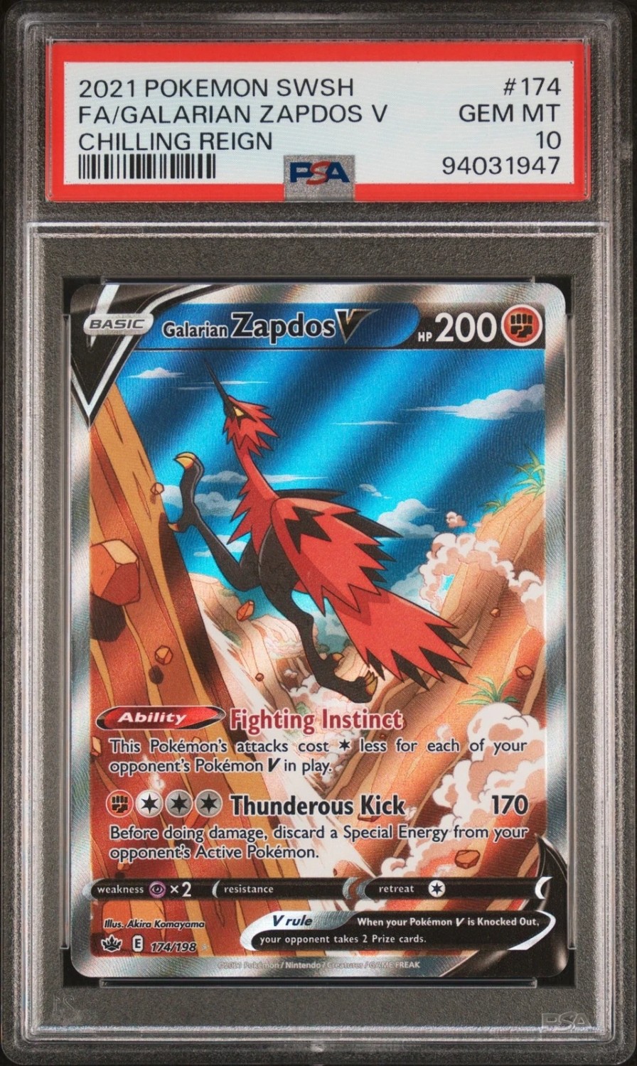 Galarian Zapdos V
