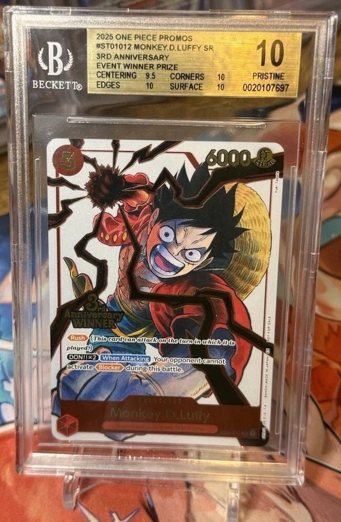 Monkey.D.Luffy SR/(3rd Anniversary Event Winner Prize)
