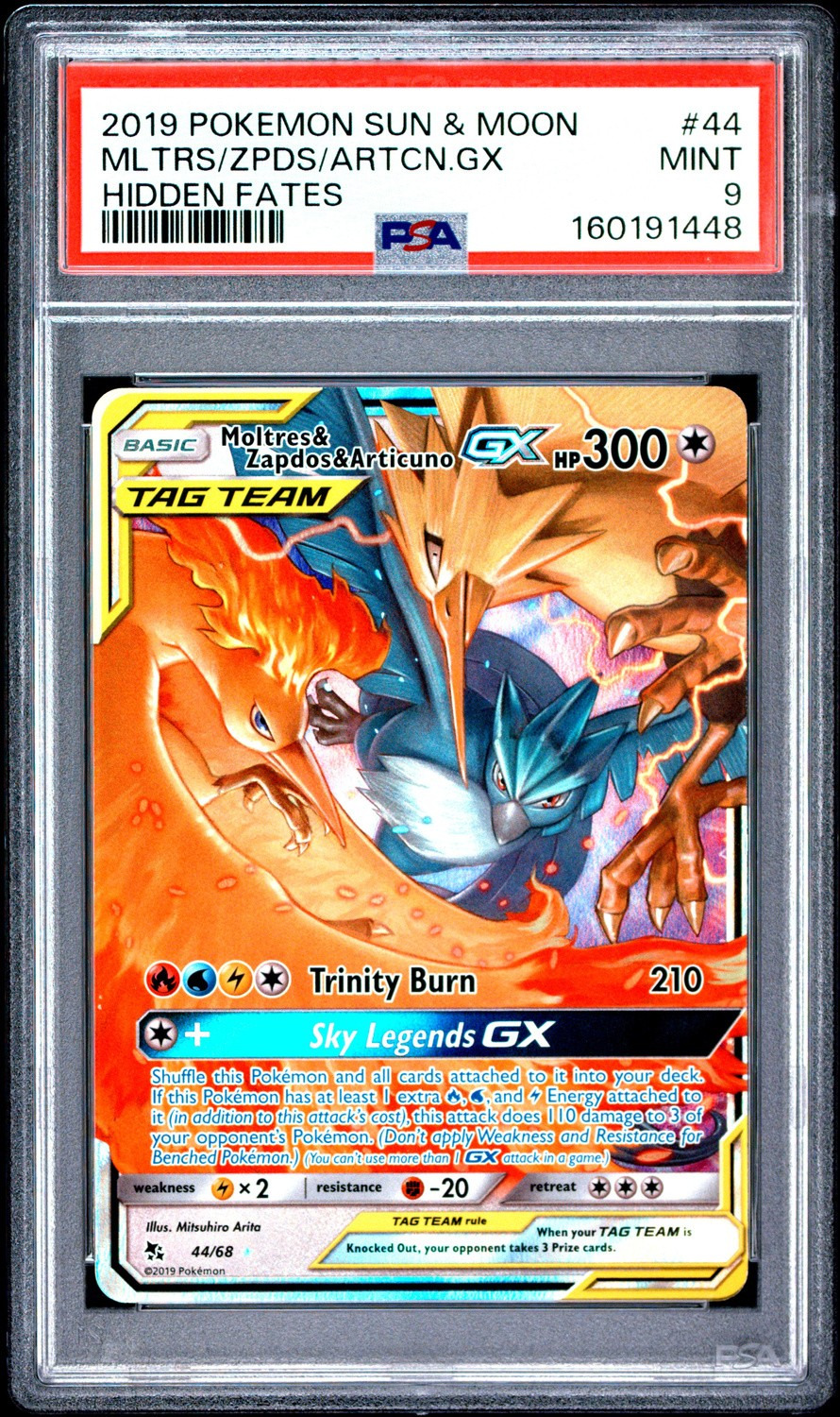 Moltres & Zapdos & Articuno GX