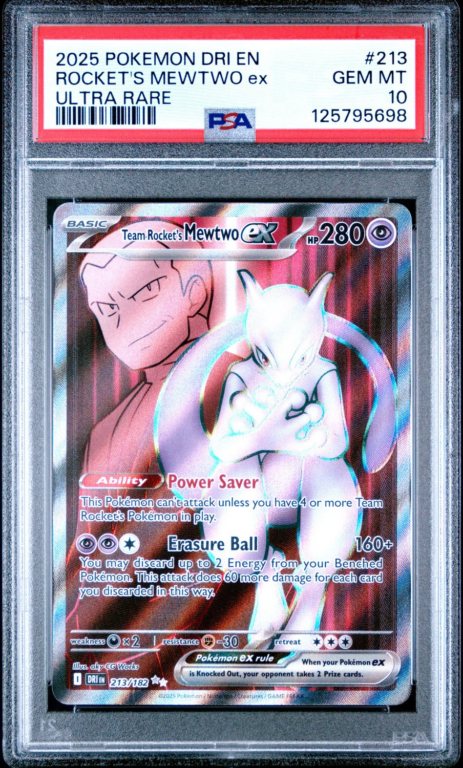 ROCKET'S MEWTWO ex