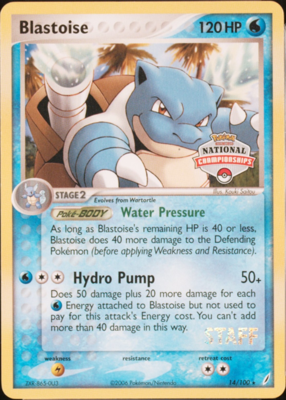 Non-Holo · Championships National Staff