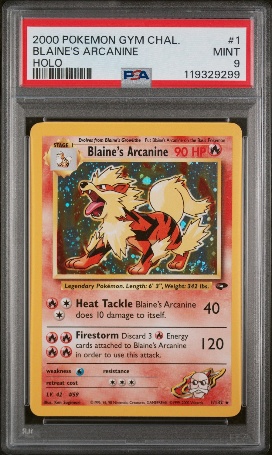 Blaine's Arcanine