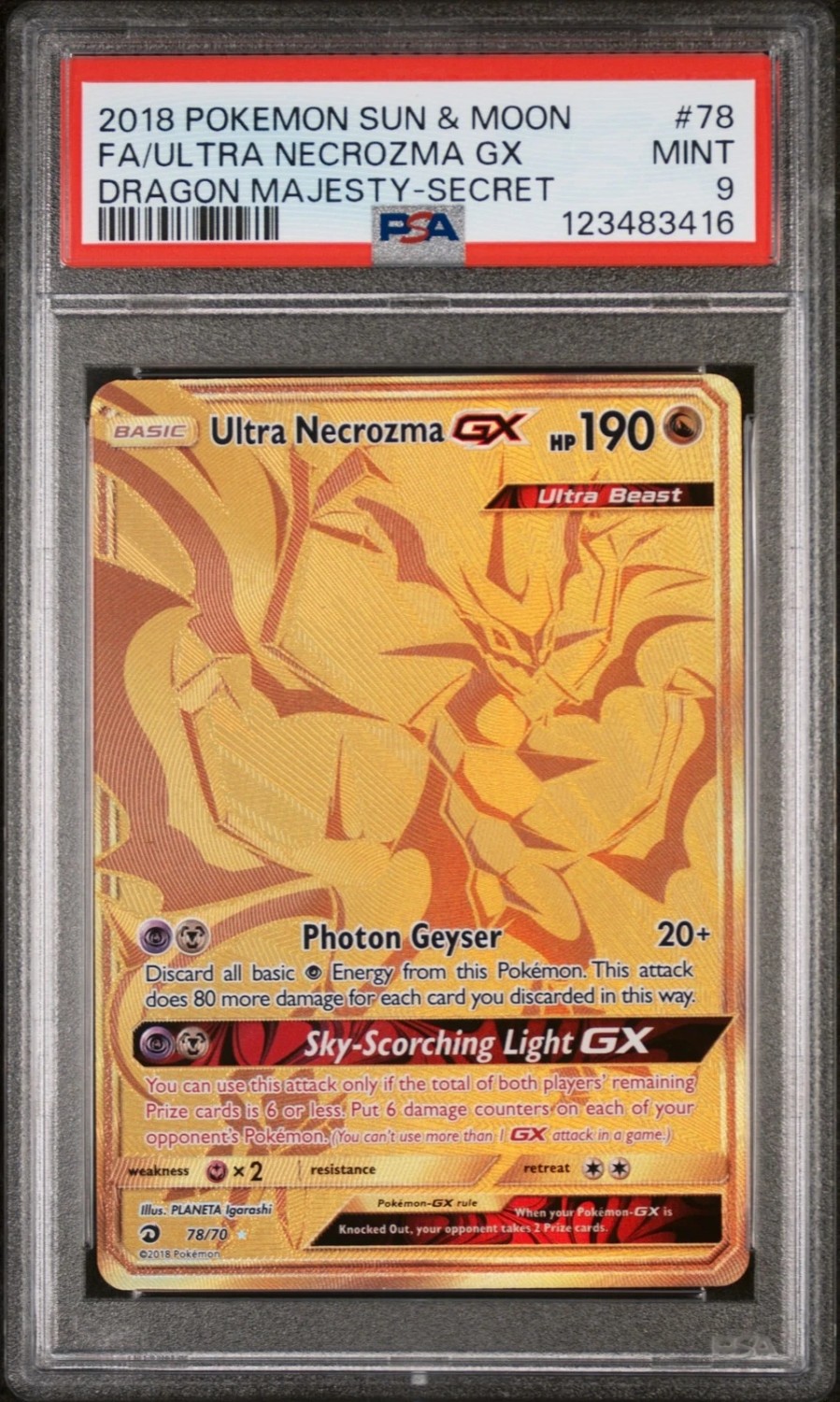 Ultra Necrozma GX