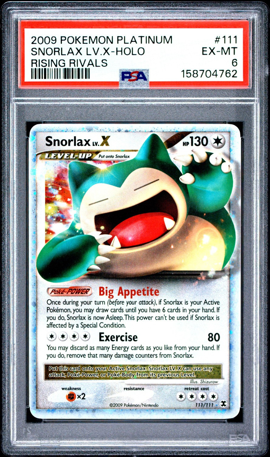 Snorlax Lv X