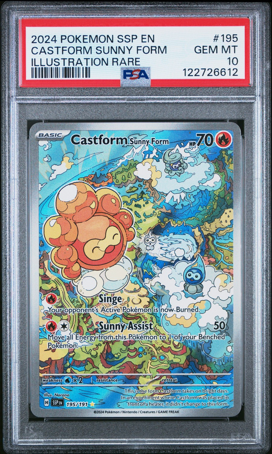 Castform Sunny Form