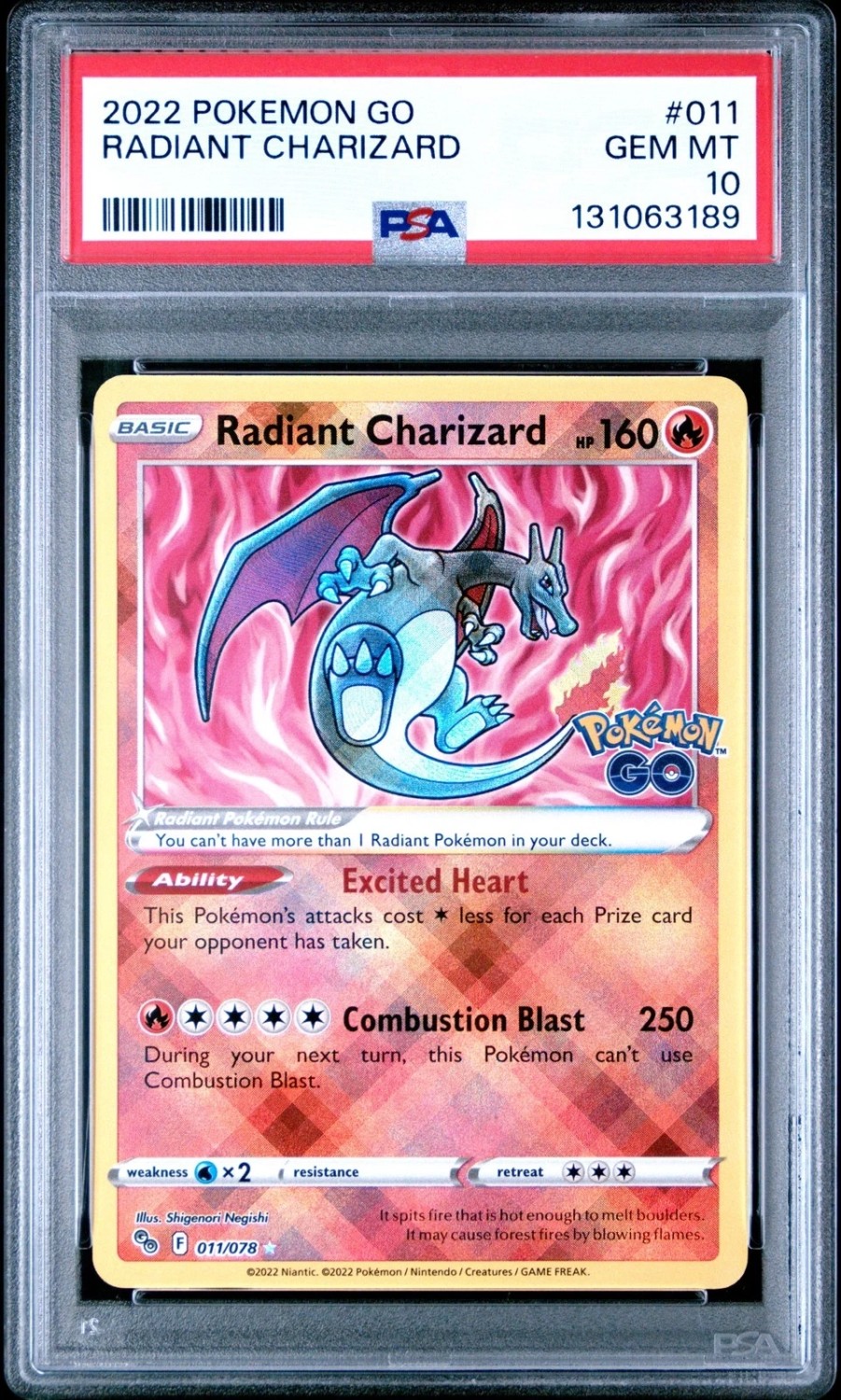 Radiant Charizard