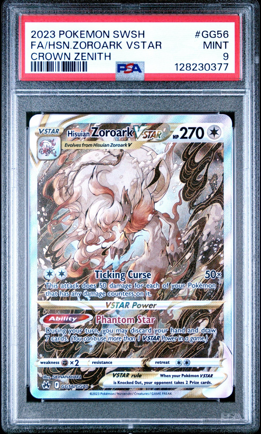 Hisuian Zoroark VSTAR