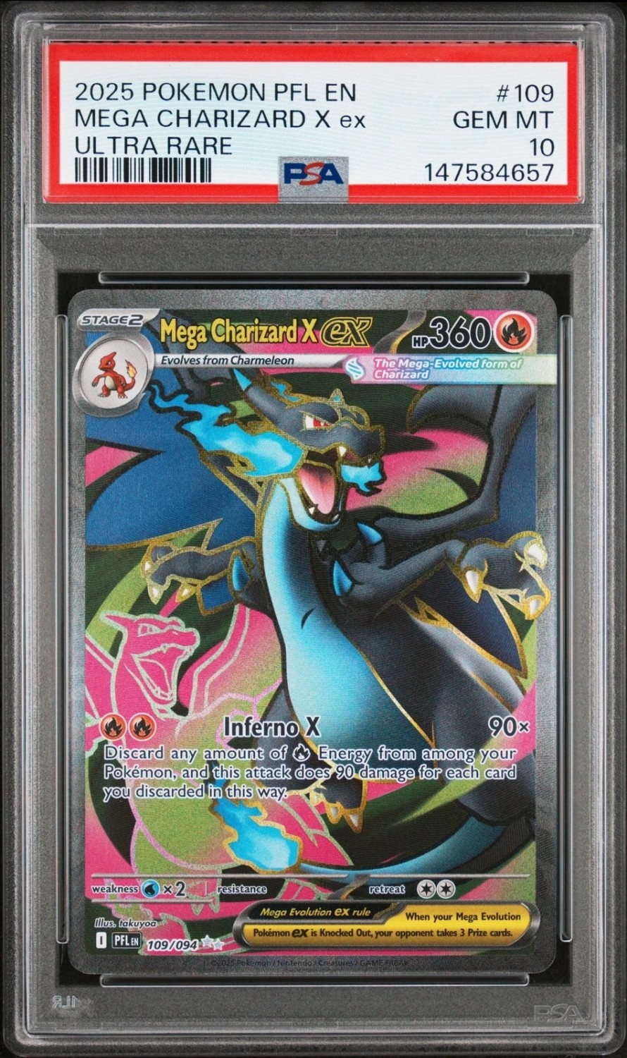 MEGA CHARIZARD X ex