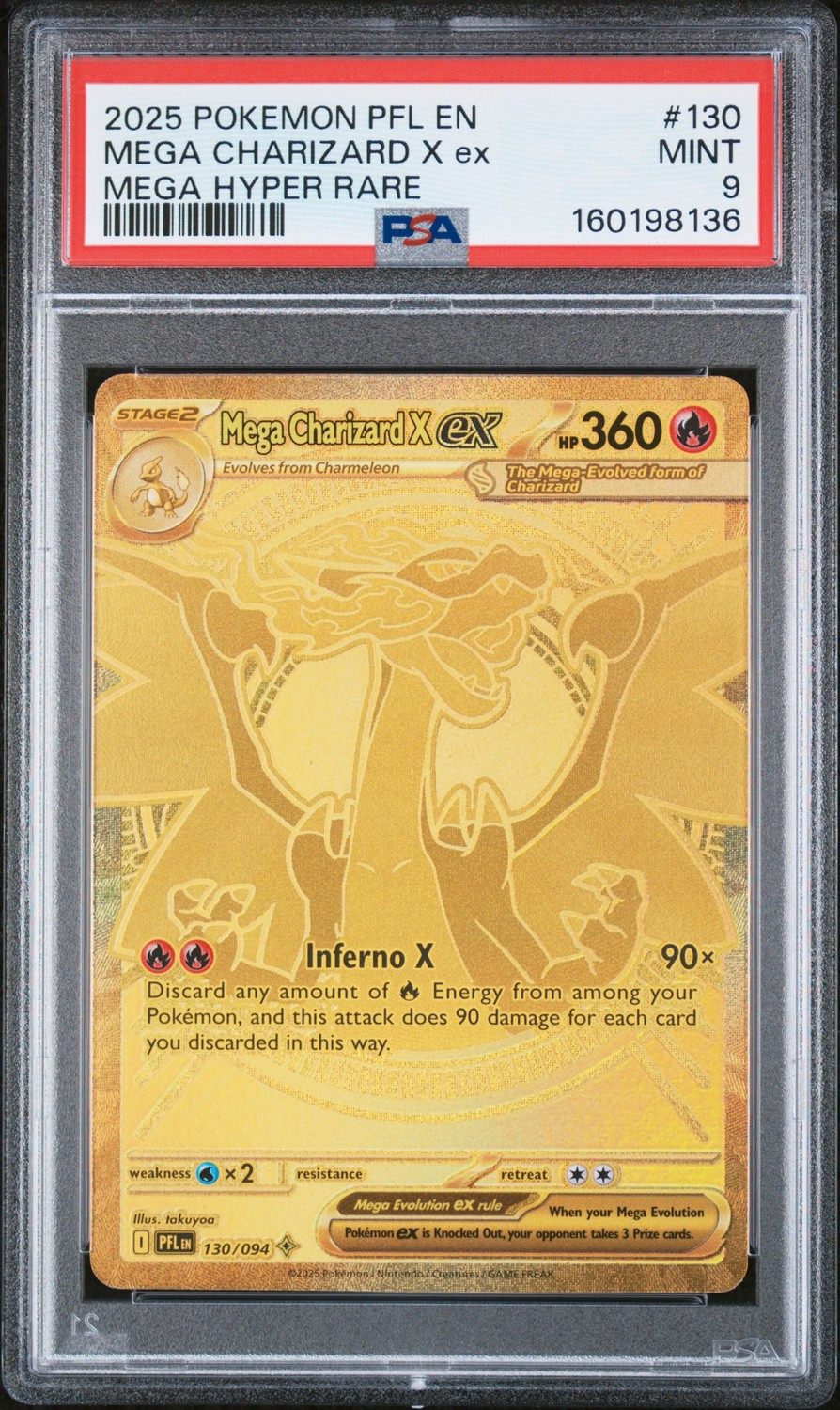 MEGA CHARIZARD X ex