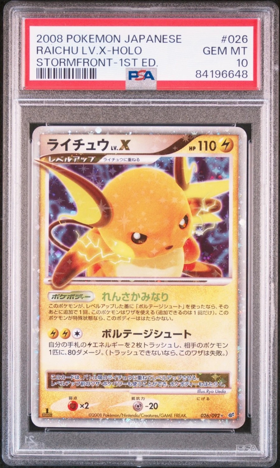 Raichu Lv.x