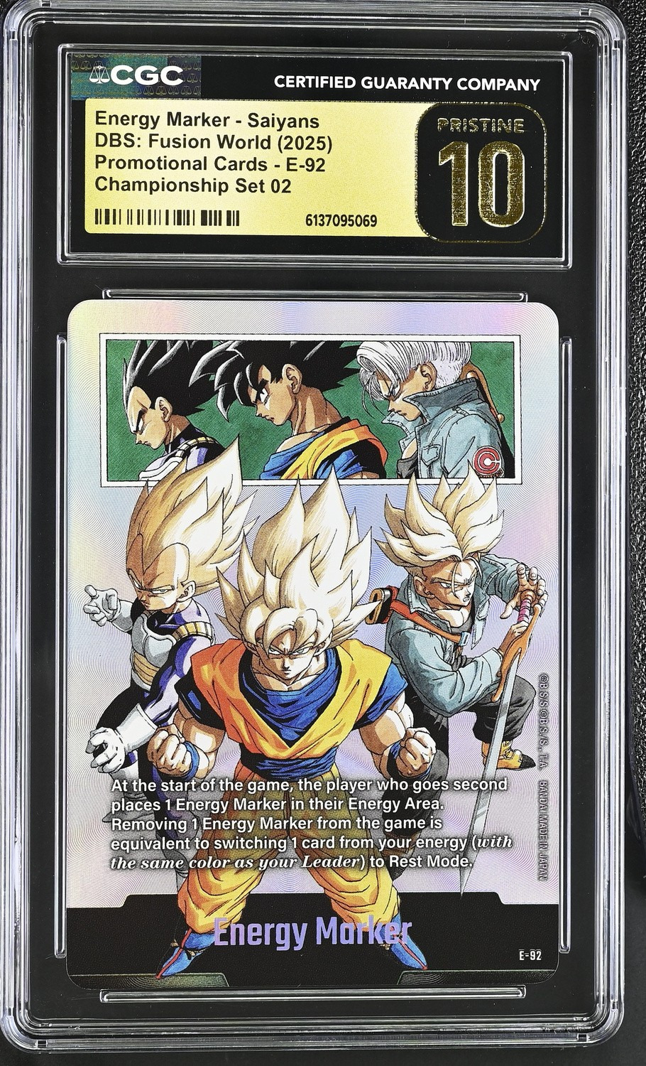 Energy Marker - Saiyans