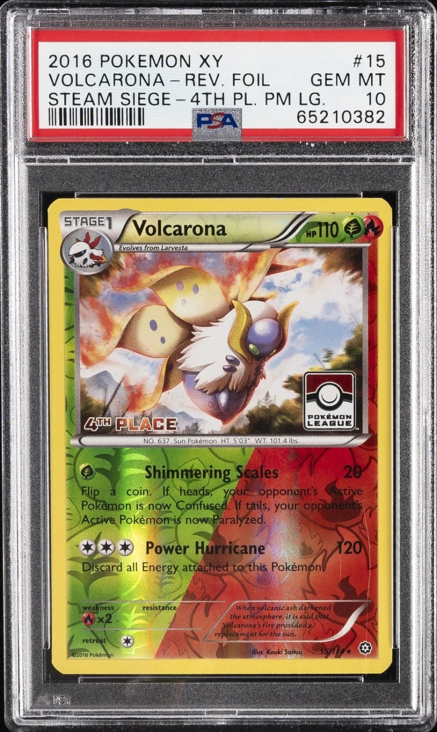 VOLCARONA-rev Revavroom. FOIL
