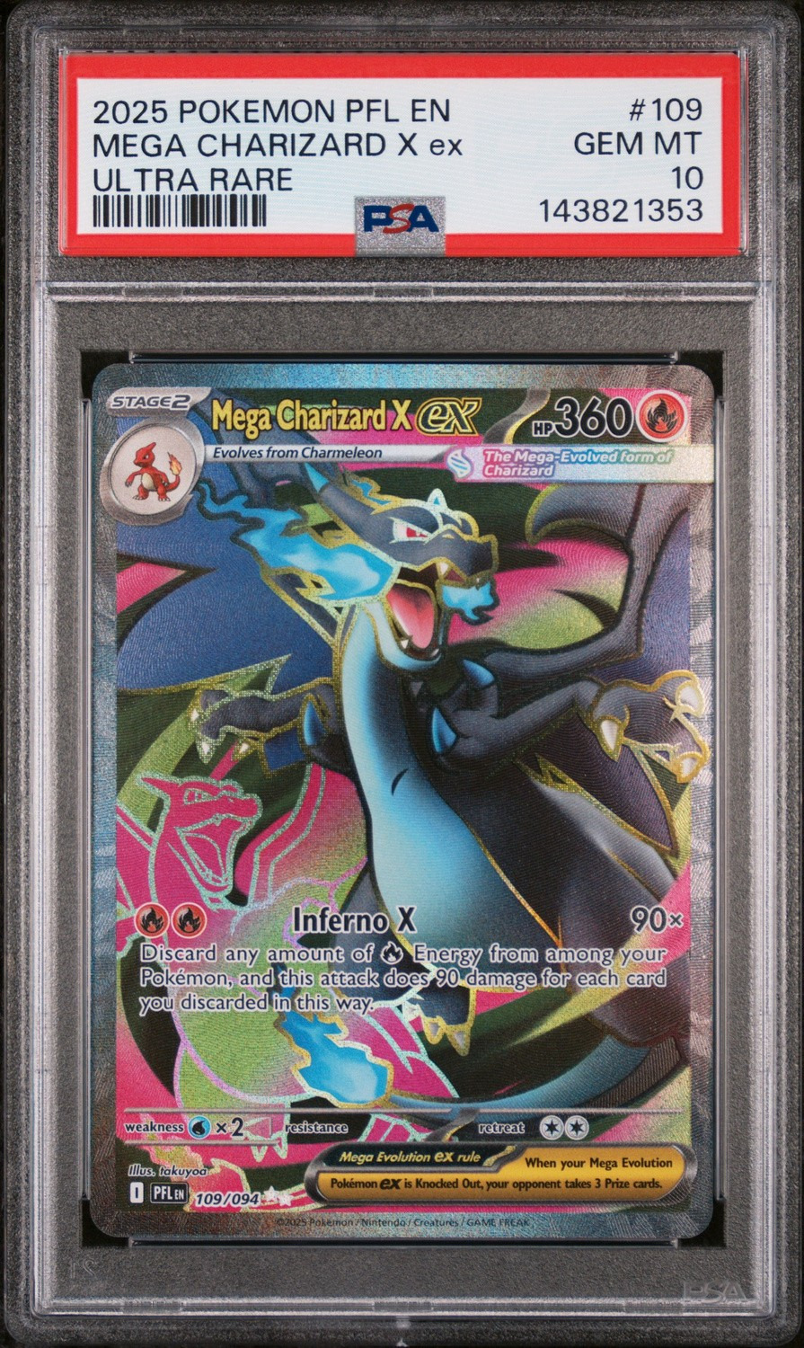 Mega Charizard X Ex