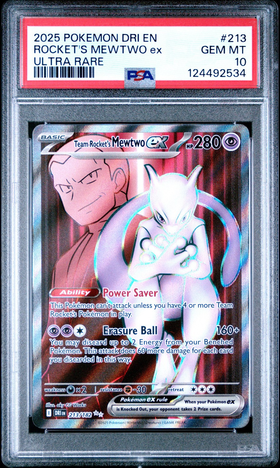Rocket'S Mewtwo Ex
