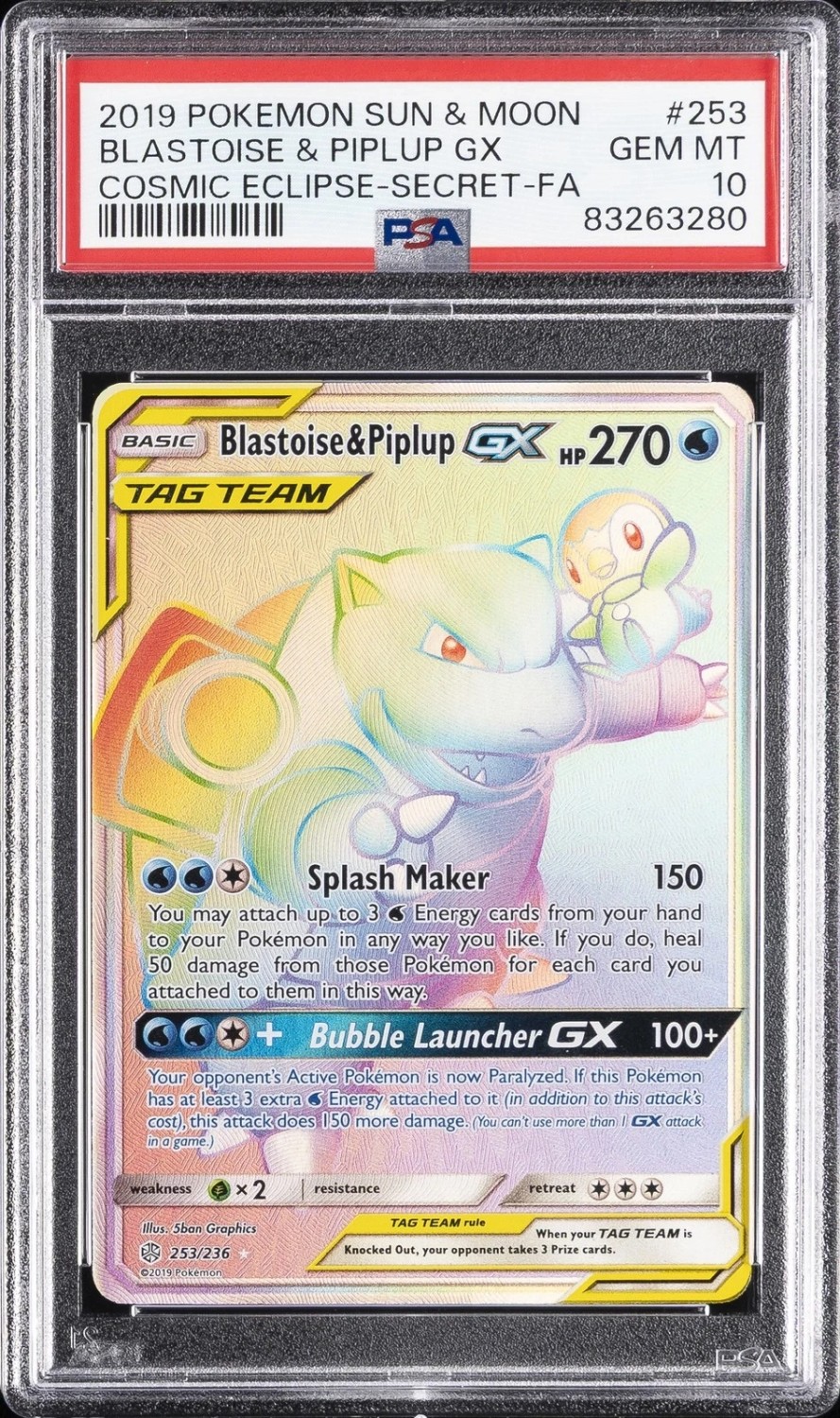 Blastoise & Piplup GX