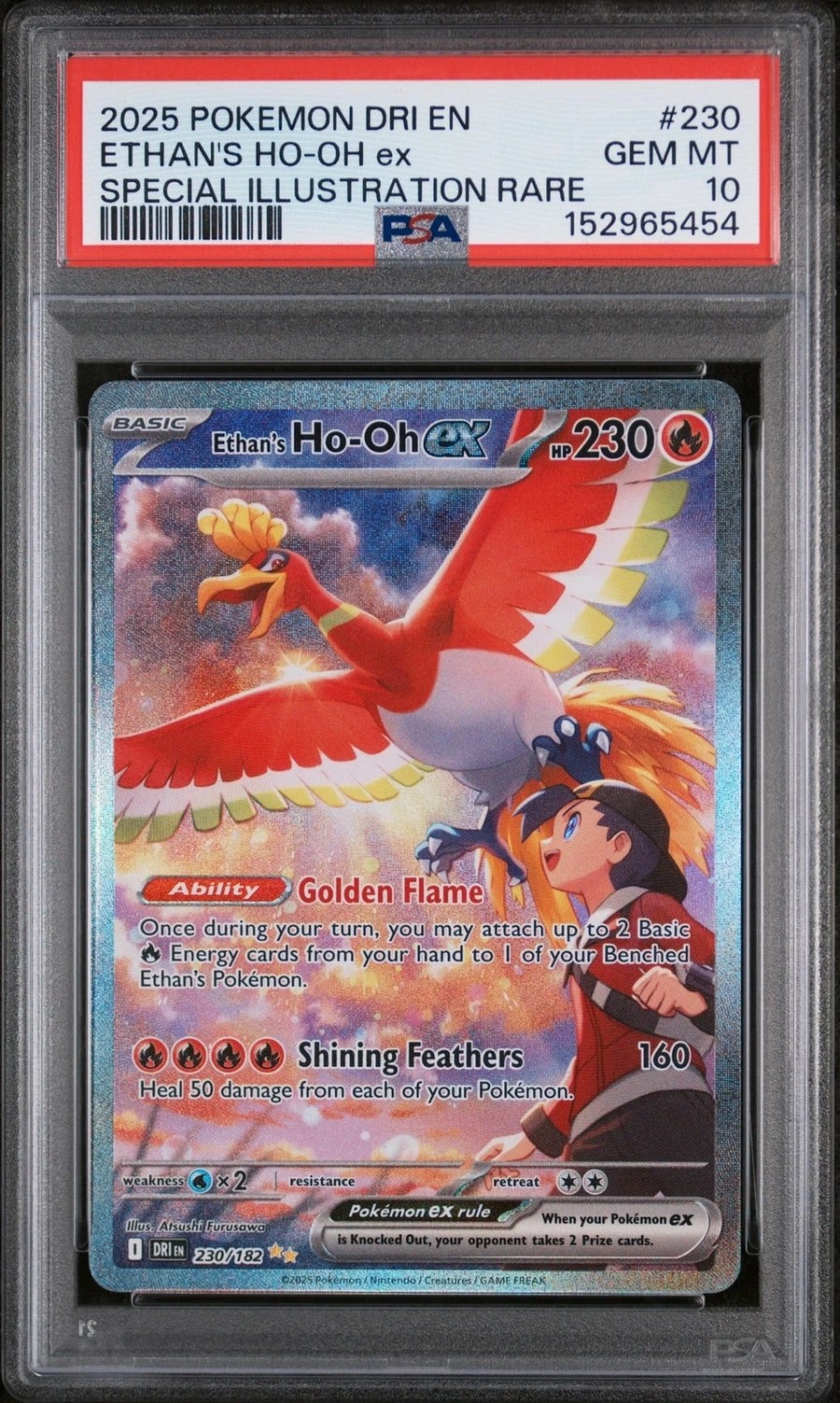 ETHAN'S HO-OH ex