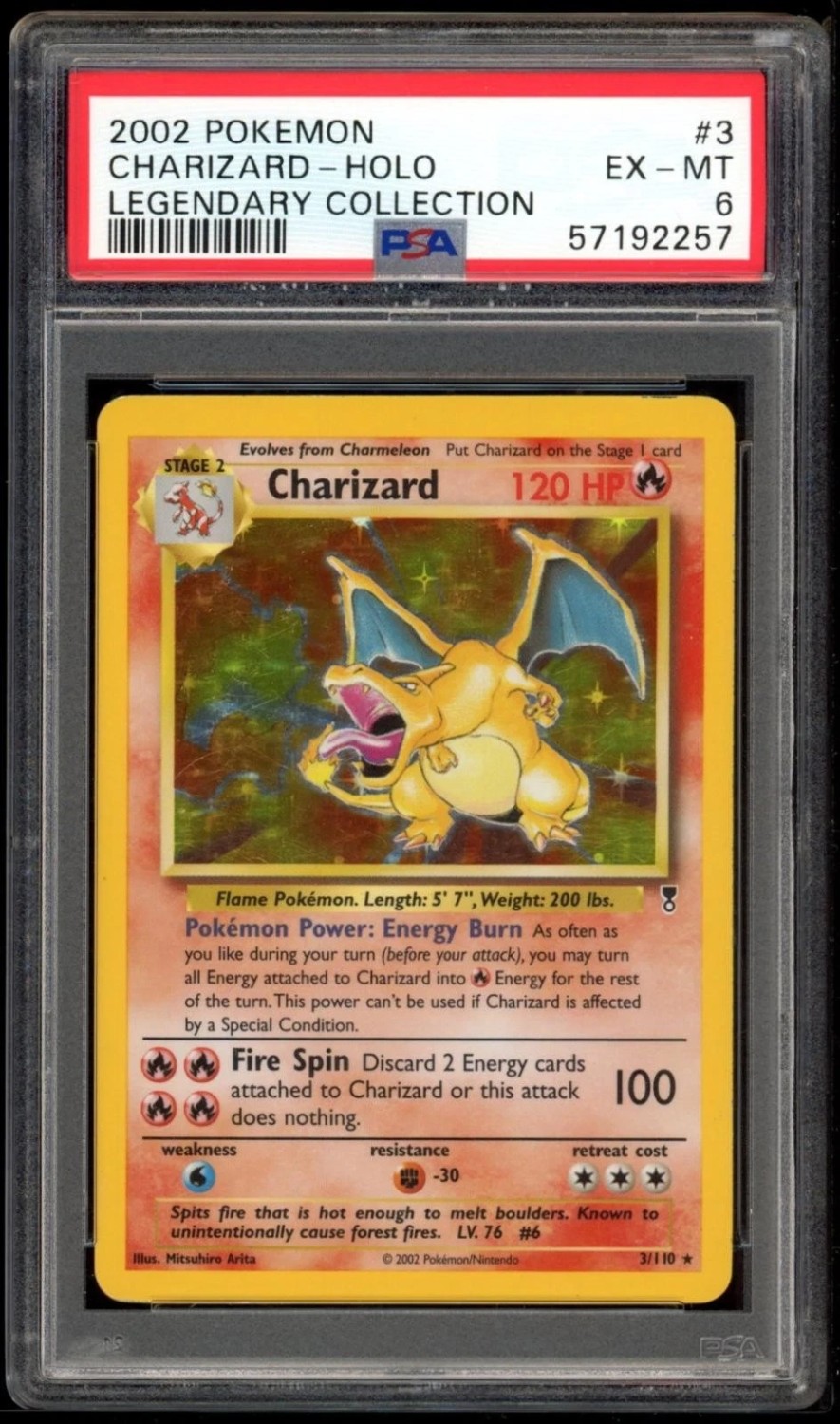 Charizard-Rev Foil-Lc