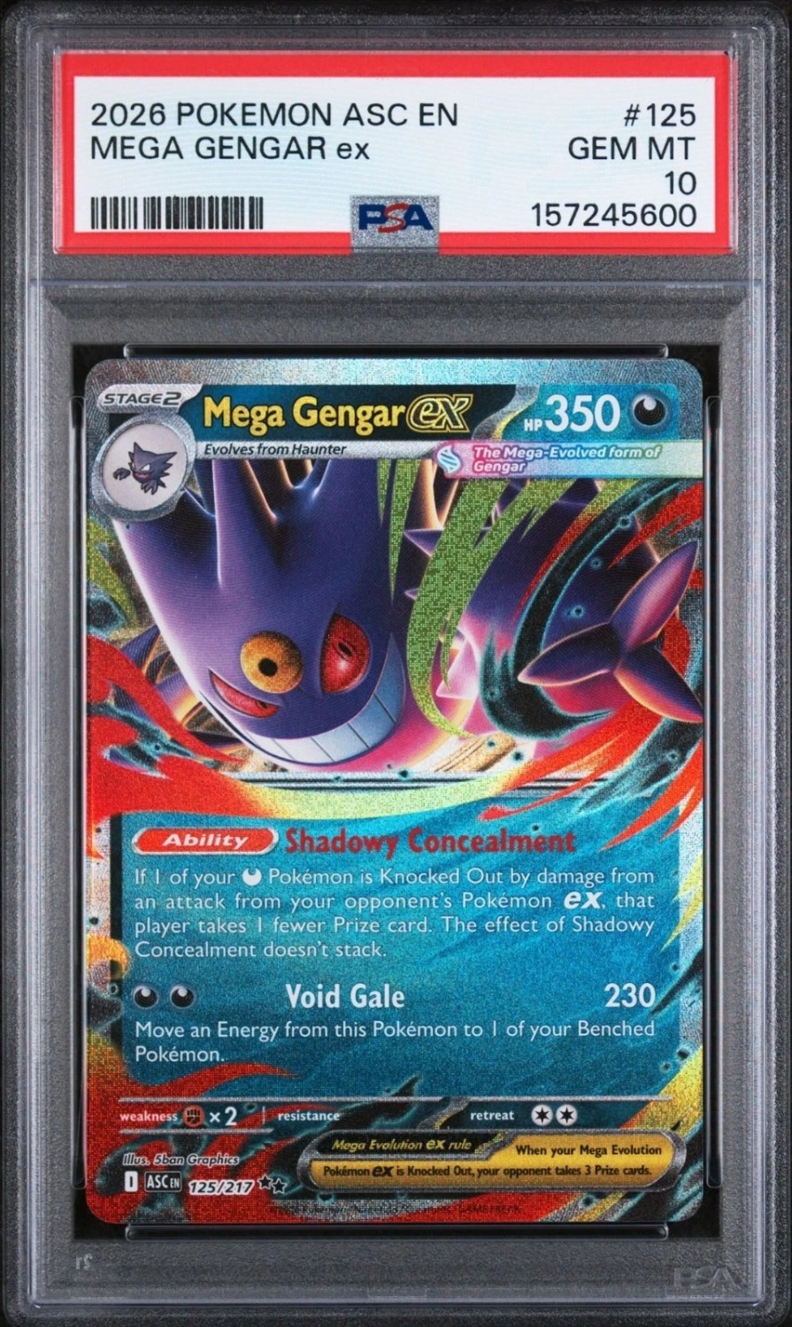 MEGA GENGAR ex