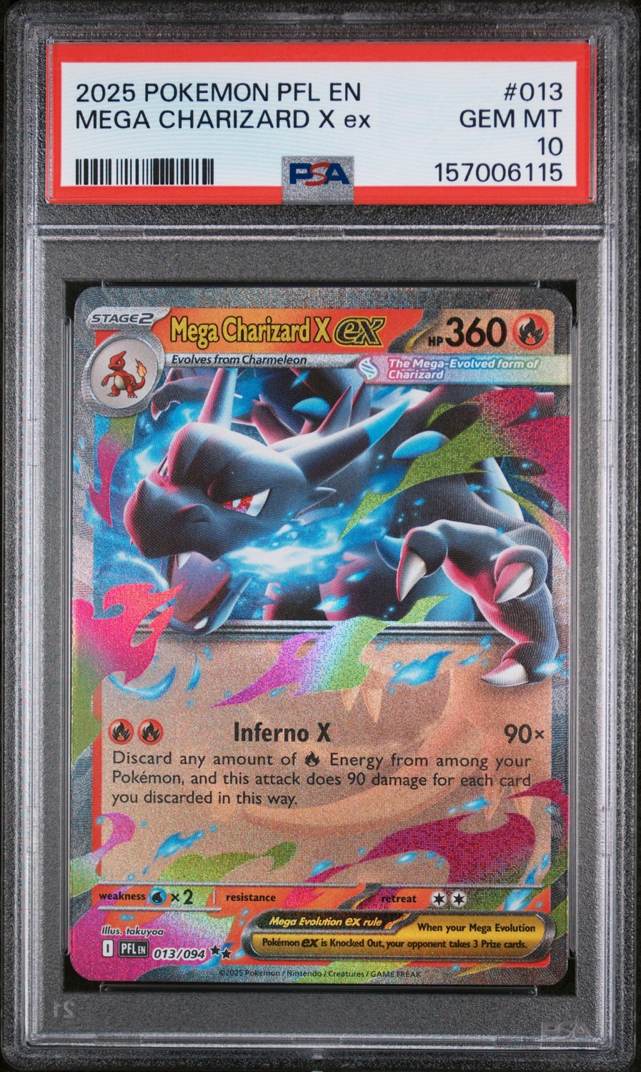 MEGA CHARIZARD X ex