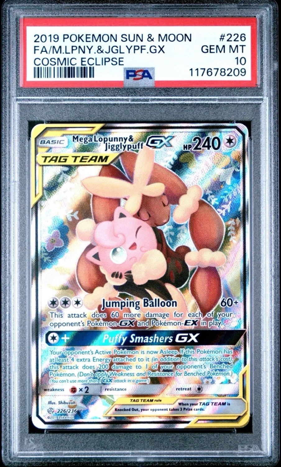 Mega Lopunny & Jigglypuff GX