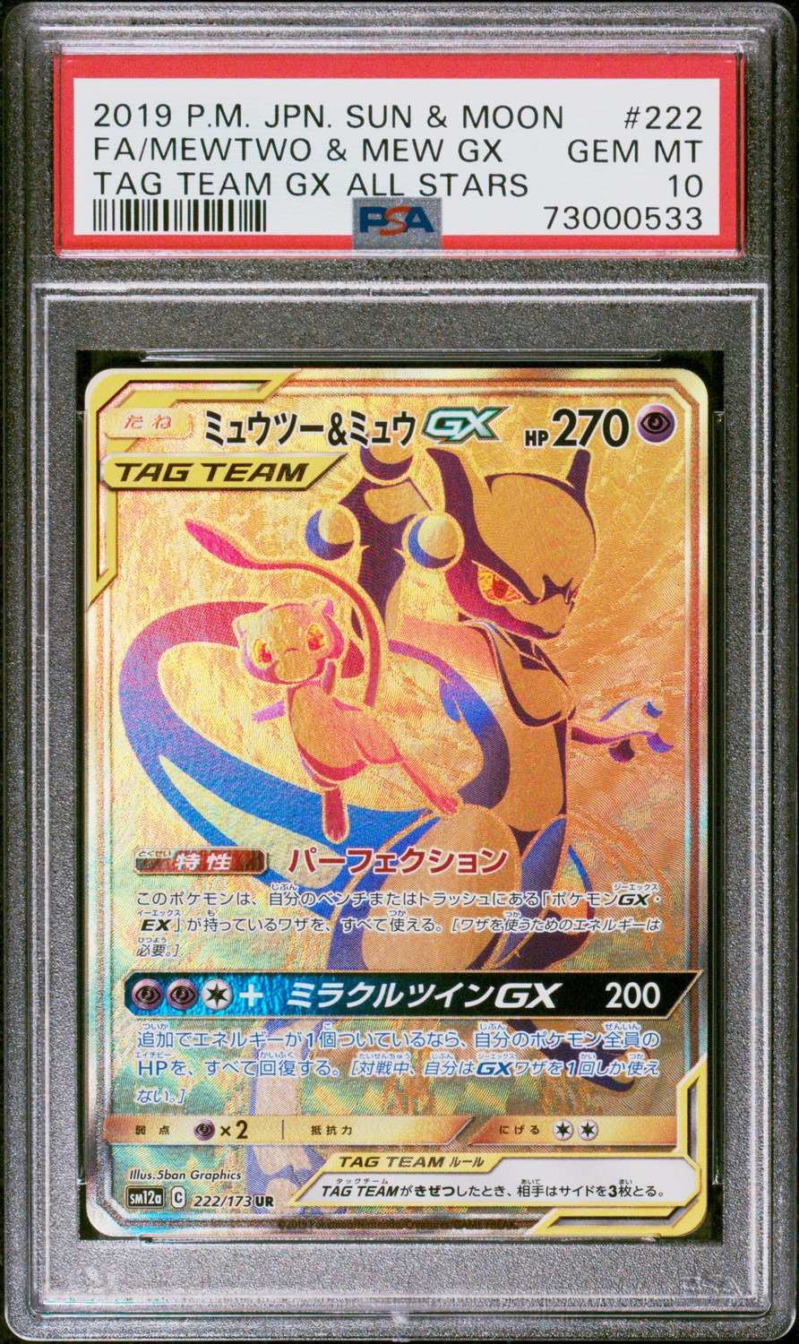 Mewtwo & Mew GX
