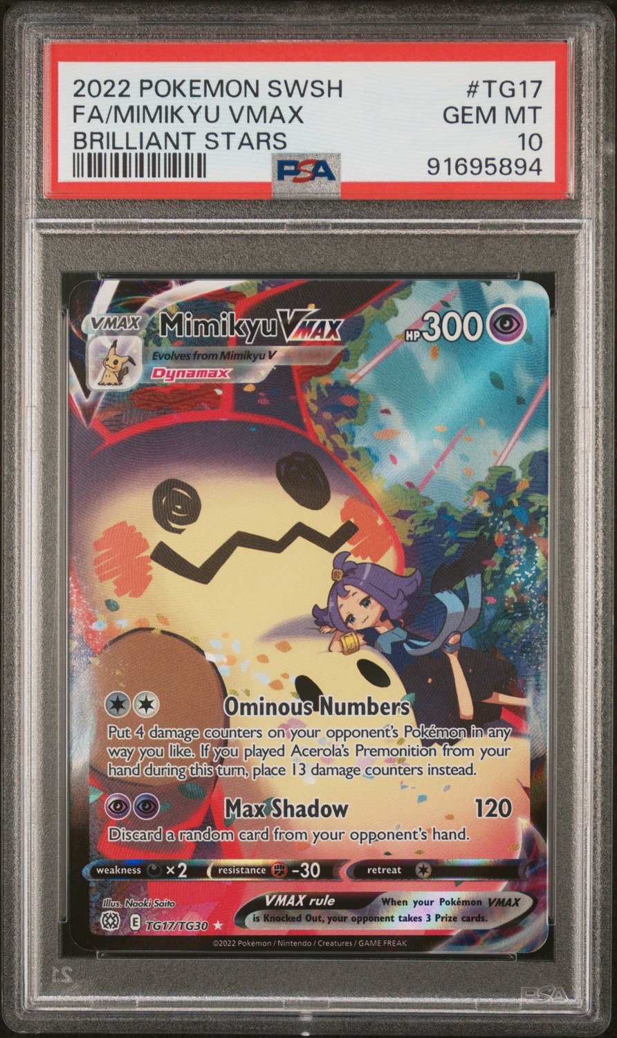 FA/MIMIKYU VMAX