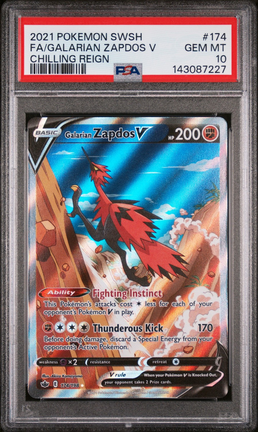 Galarian Zapdos V