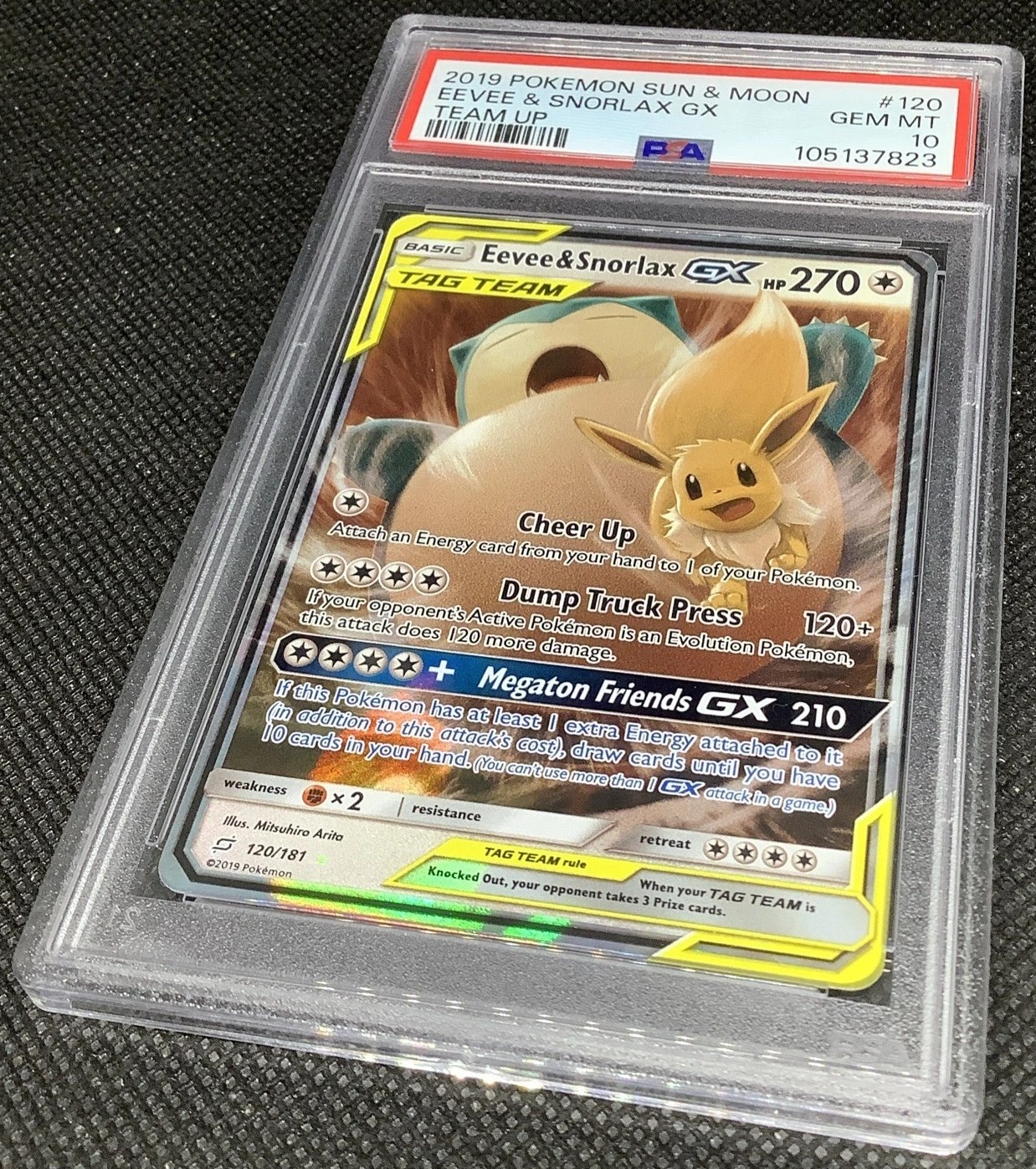 Eevee & Snorlax GX