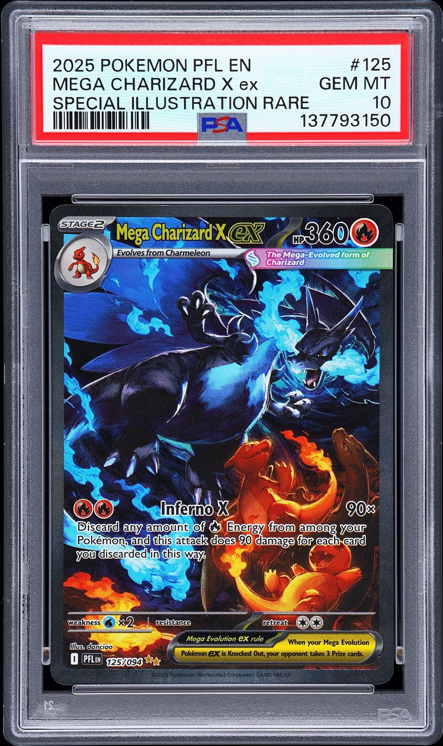 MEGA CHARIZARD X ex