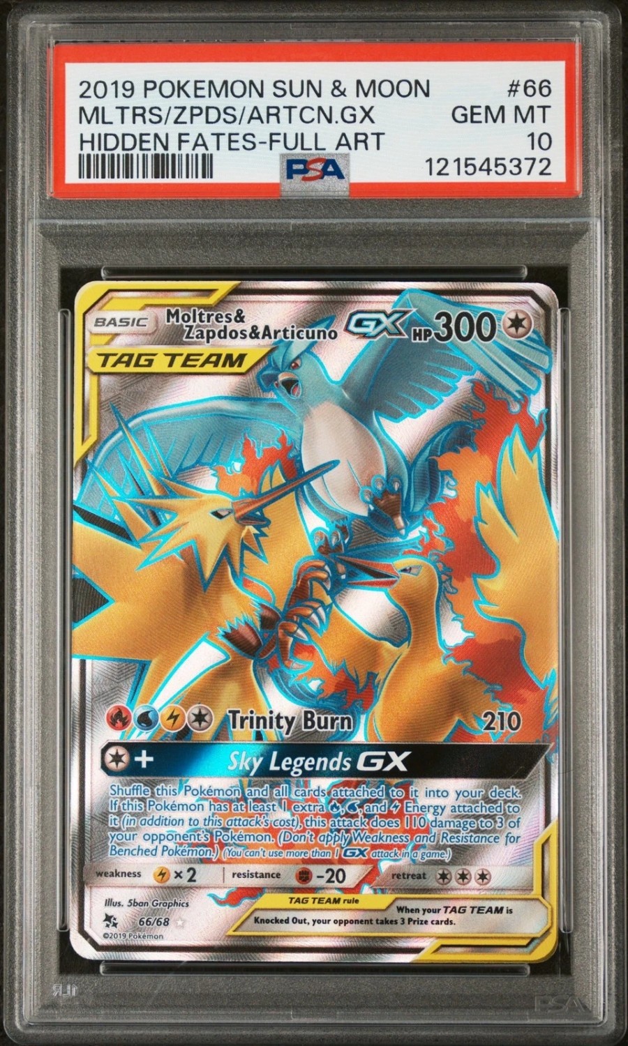 Moltres & Zapdos & Articuno GX