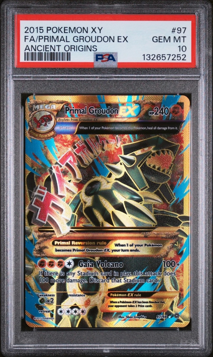Primal Groudon EX