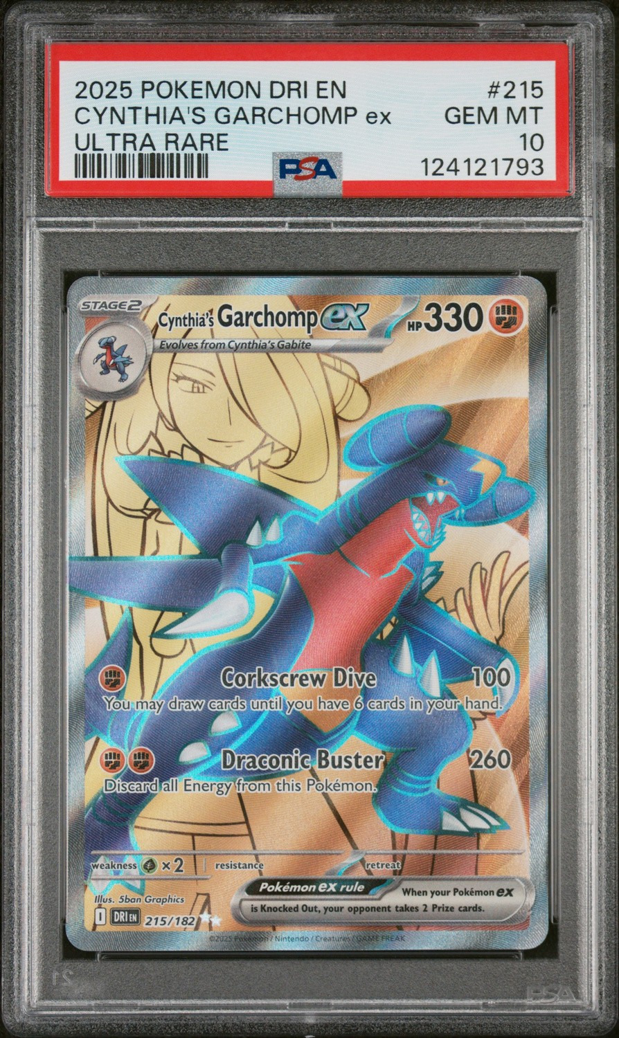 CYNTHIA'S GARCHOMP ex